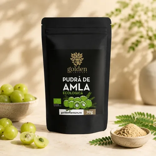Pudră de Amla ecologică, 70 g 