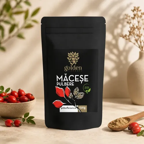 Măceșe pulbere 100% naturală, 150g