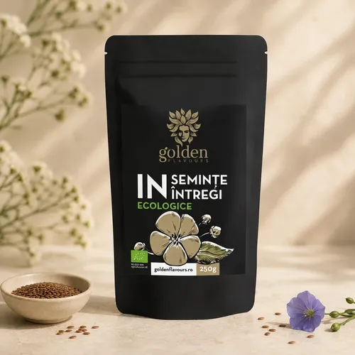 Semințe de In Întregi ecologice, 250g