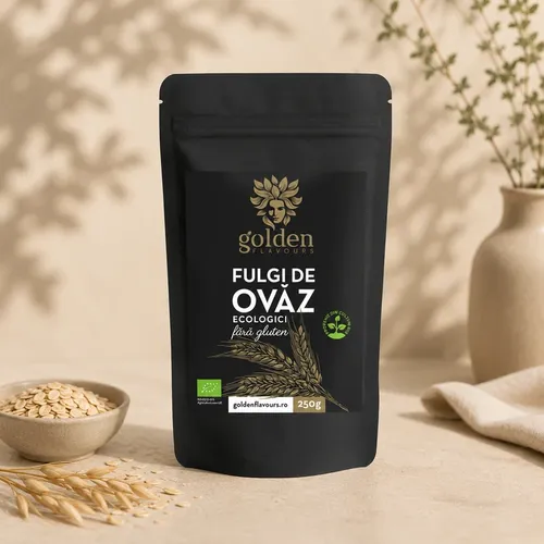 Fulgi de Ovăz Fără Gluten ECO, Tract Digestiv Sănătos, 250/500 g
