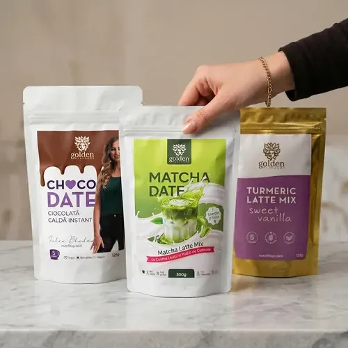 Pachet AM to PM: Matcha Date, Choco Date si Turmeric Latte 