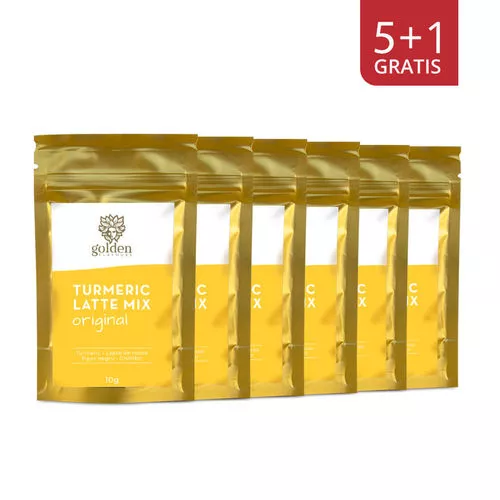Turmeric Latte Mix Original 10g 5+1 Gratis