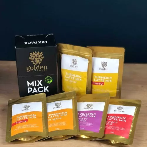 Turmeric Latte Mix Pack 6x70g 