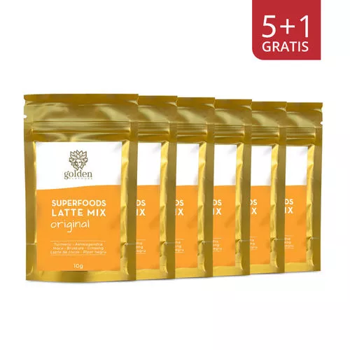 Superfoods Latte Mix Original 10g 5+1 Gratis