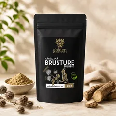 Brusture Rădăcină Pulbere 100% Naturală | Detoxifiere si sănătatea ficatului, 70g