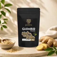 Ghimbir Pulbere 100% Naturală, Antioxidant si Antiinflamator, 70g